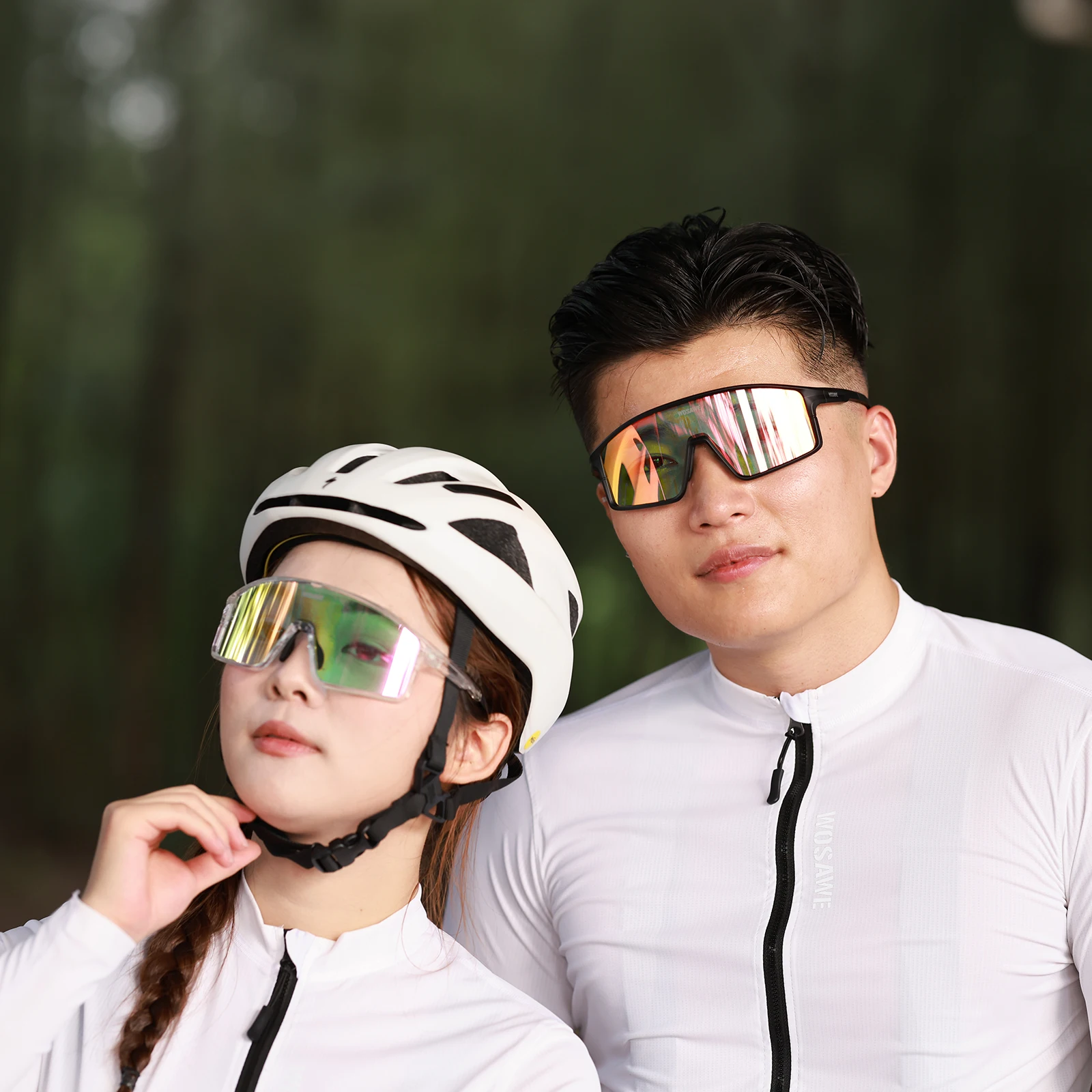 WOSAWE Cycling Glasses Photochromic Sunglasses Men Women Mountain Bike Road Eyewear New Bicycle Riding Outdoor Sports Glasses