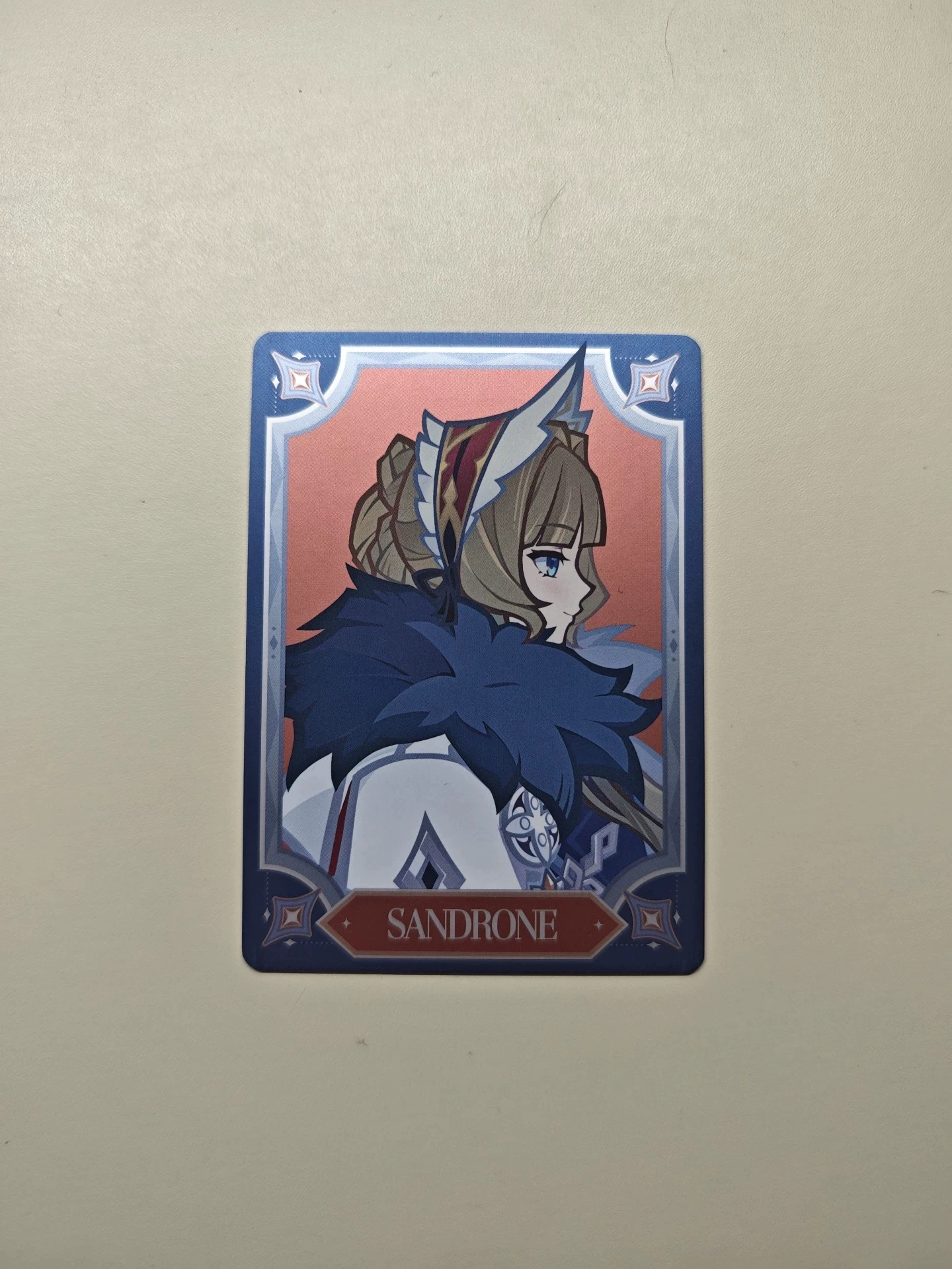 

In Stock Genshin Impact Frost Trace Flame Fatui Sandrone Photo Card