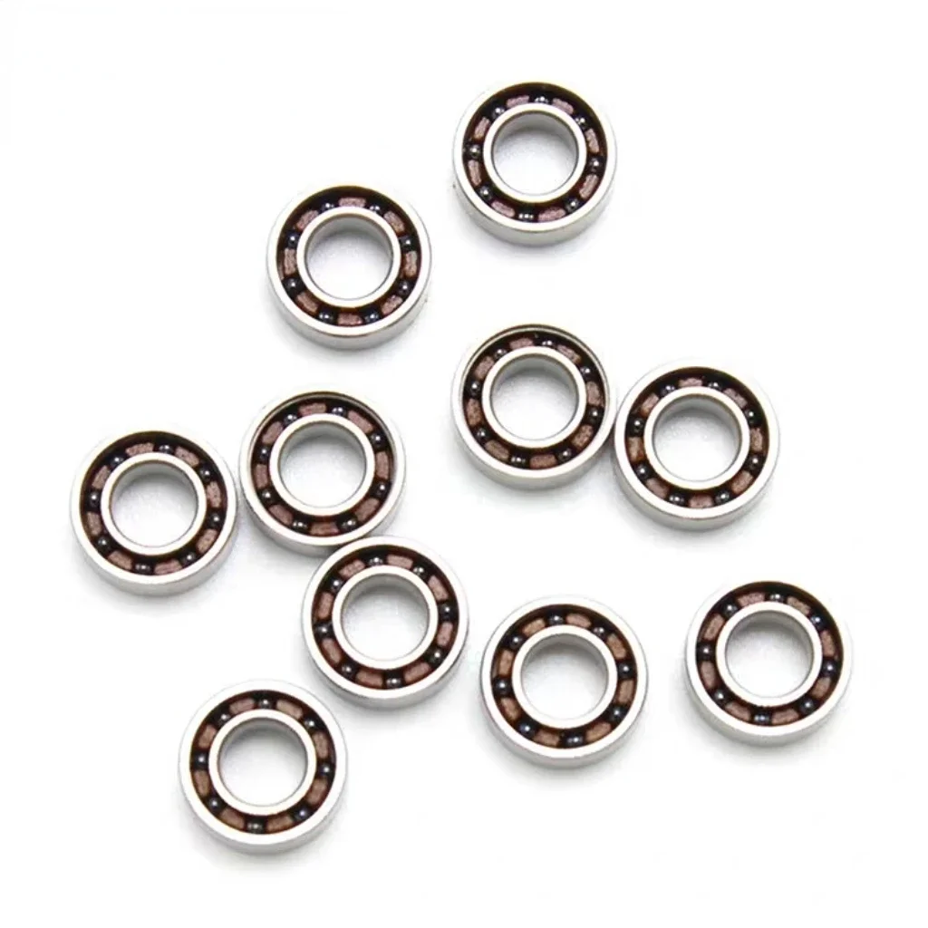 10Pcs cuscinetto dentale manipolo ad alta velocità cuscinetti in ceramica 3.175x6.35x2.38mm dimensioni manico ad alta velocità turbina accessori dentali