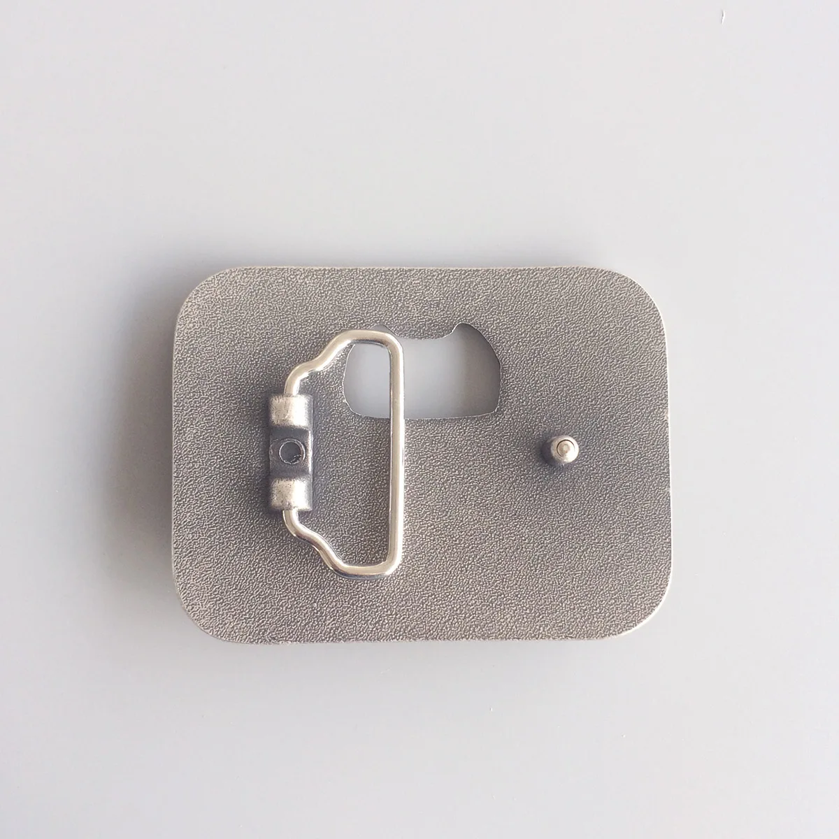 Vintage Silver Plated Rodeo Bull Opener Belt Buckle Gurtelschnalle Boucle De Ceinture również dostępne w USA