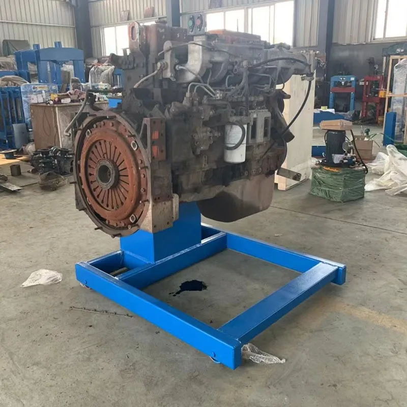 Load-bearing 2 tons large engine machine translation turret, car truck tool gearbox engine maintenance folding table