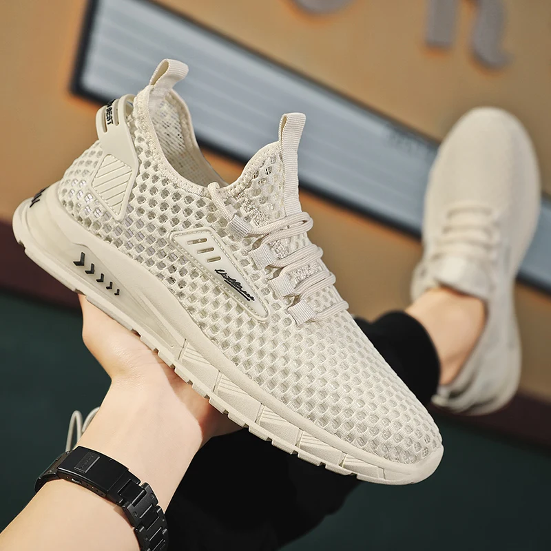 

Summer Sneakers Running Men's Platform Outdoor Training Fashion Brand Tennis Breathable Casual Running Shoes Zapatillas Hombre