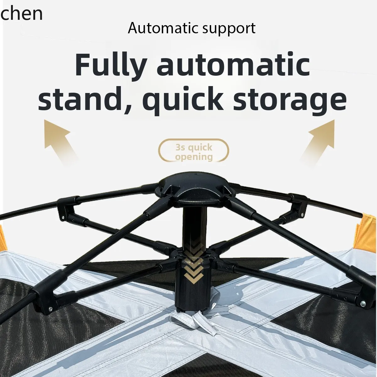 Hxl fully automatic park camping tent - outdoor sun protection, portable & quick setup