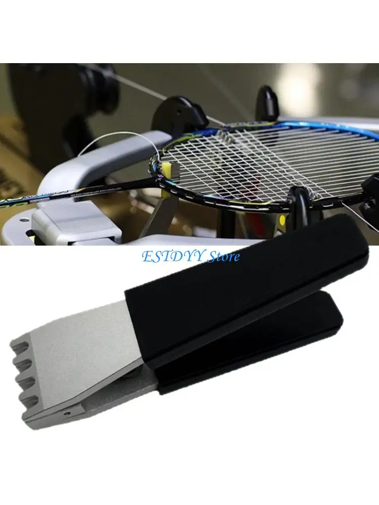 G6DE Badminton Tennis Stringing Tool Gripper Manual Practical Racket Tool Starting Clamp for Quick Racket Repair and Setup