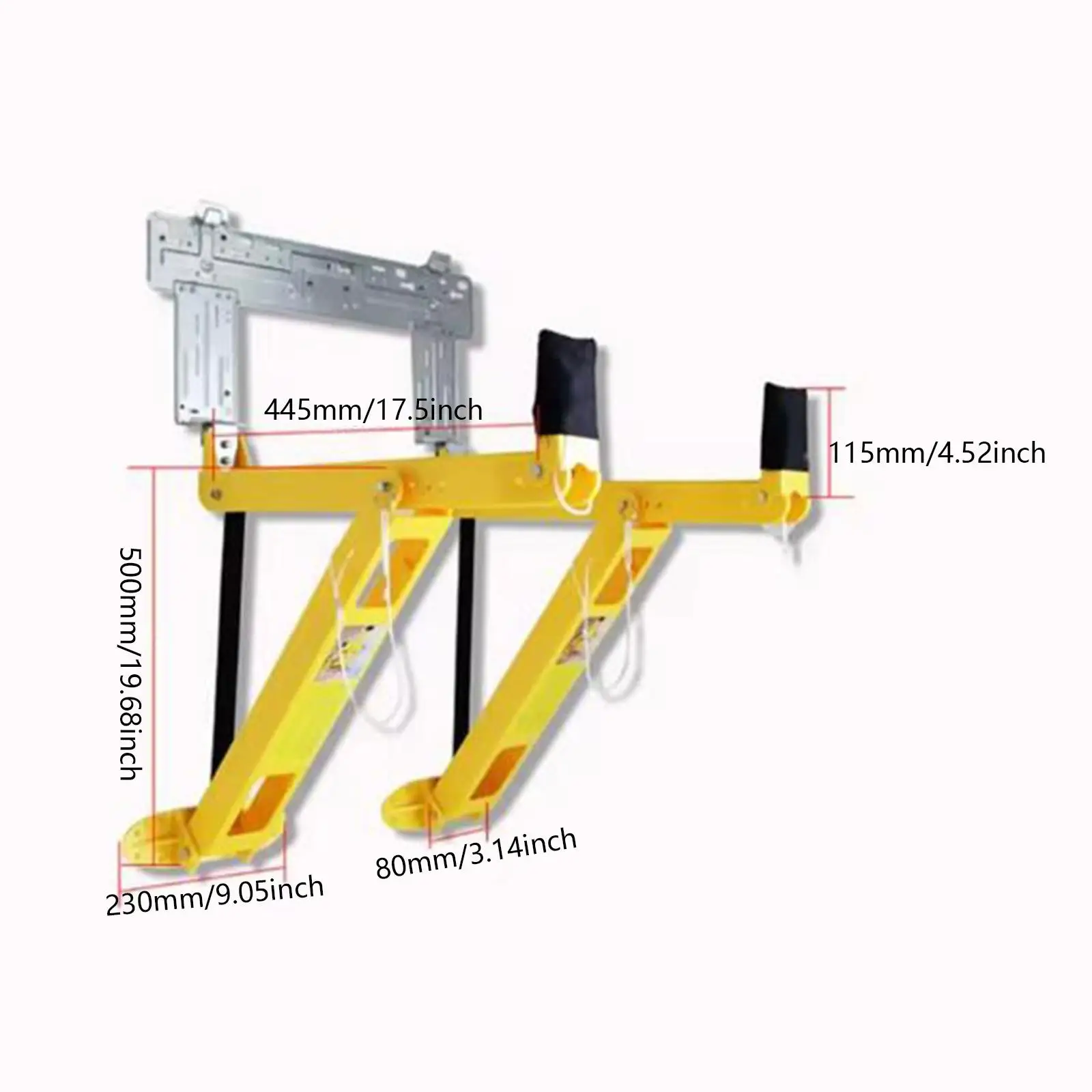 Professional Metal Air Conditioner Internal Mini Split Support Bracket for Efficient Equipment Assembly