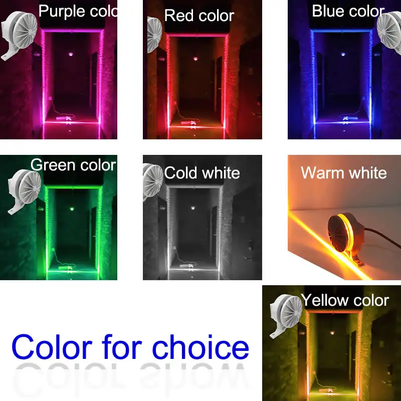 LED wall light 5w windows sill lighting Warm white Red green blue RGB Waterproof outdoor decorative lights contour lights