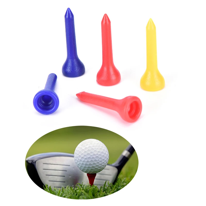 100 Stuks 36Mm Trots Professionele Tee-Evolutie Plastic Prestatie Golf Tees