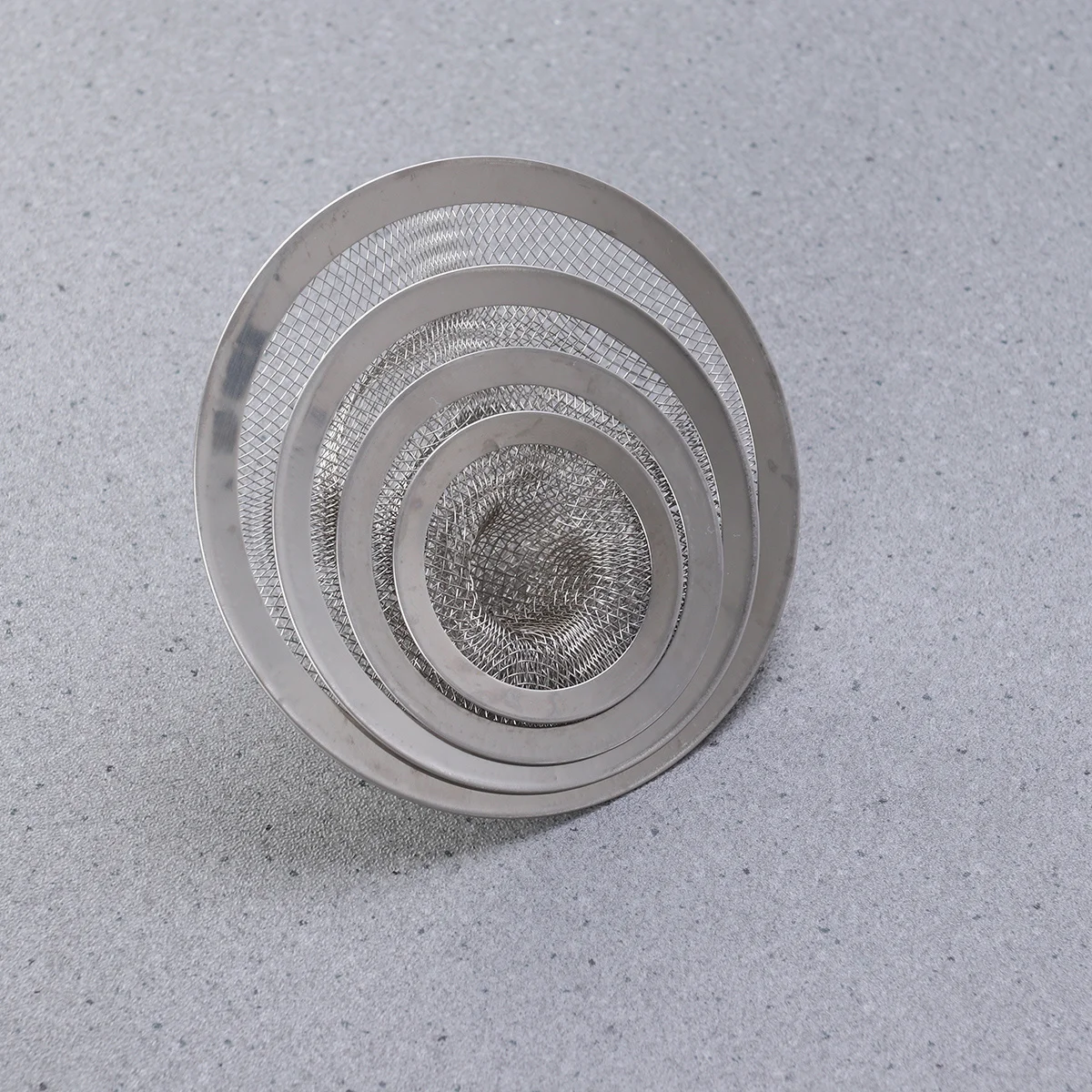 

4Pcs Stainless Steel Sink Drain Strainers Kitchen Anti Clog Filter Net Bathroom Floor Drain Hair Catcher Rust Resistant