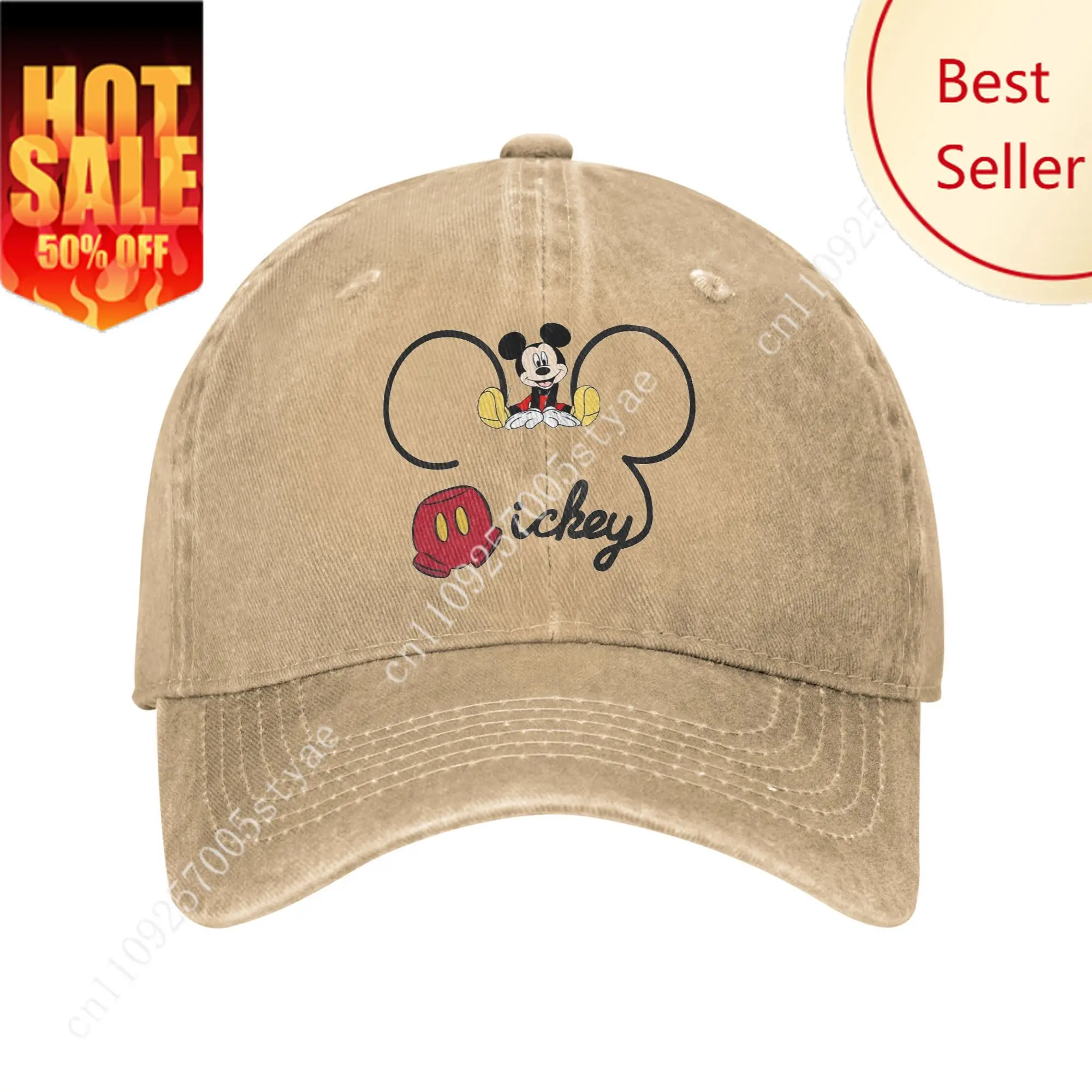

Unisex Mickey Mouse Kawaii Cap Wear Baseball Caps Vintage Trucker Hats Adjustable