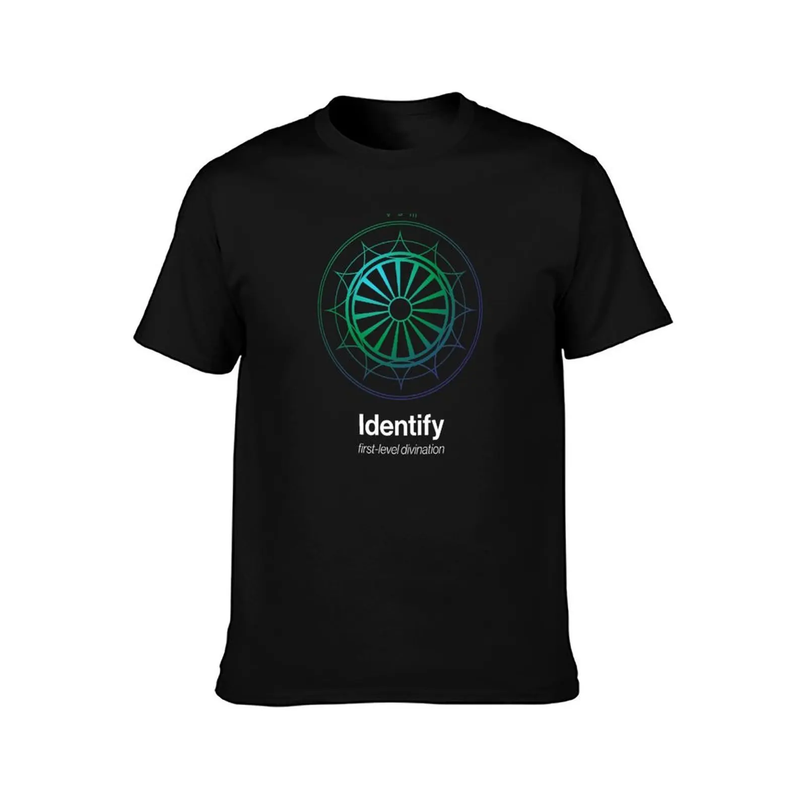 Identify Spell Symbol T-Shirt Work Casual Loose Fit T-Shirt