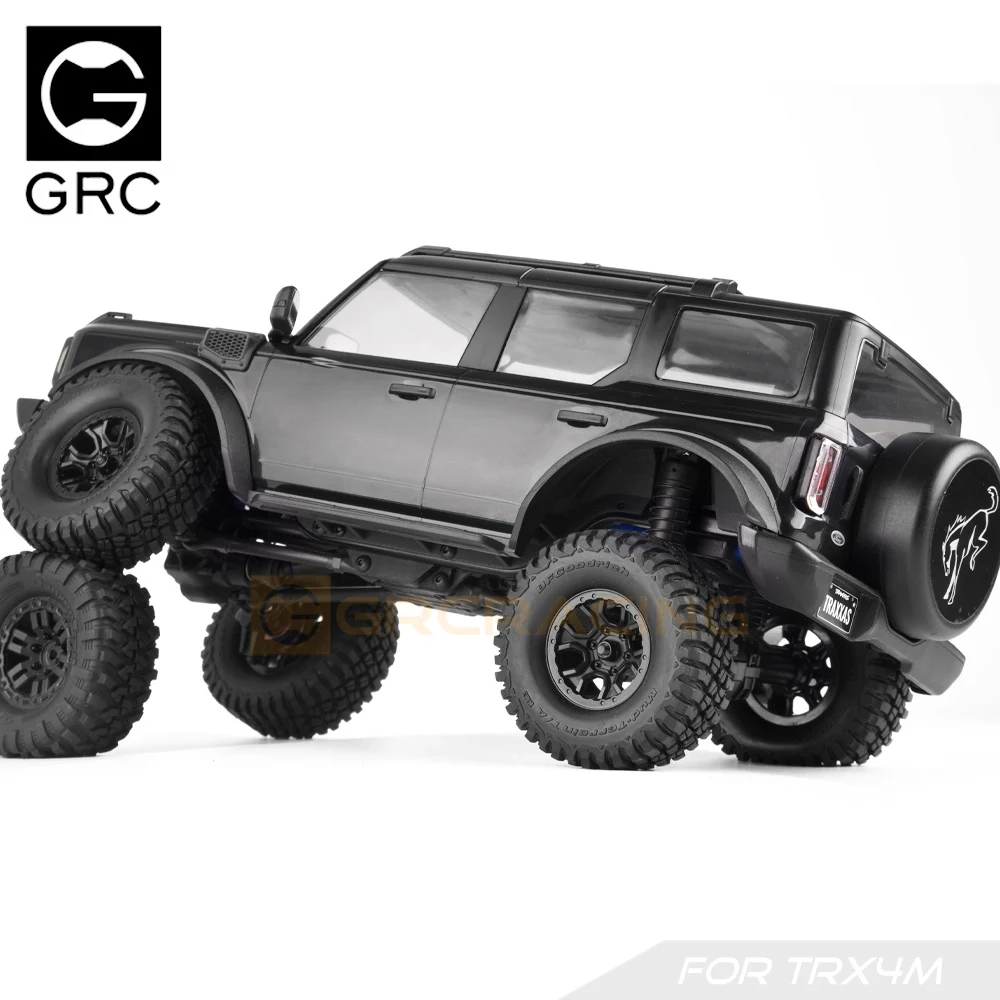 GRC 3D dicetak bingkai błotnik zestaw modifikasi cocok untuk 1:18 pengendali jarak RC TRX4M obrońca/BRONCO