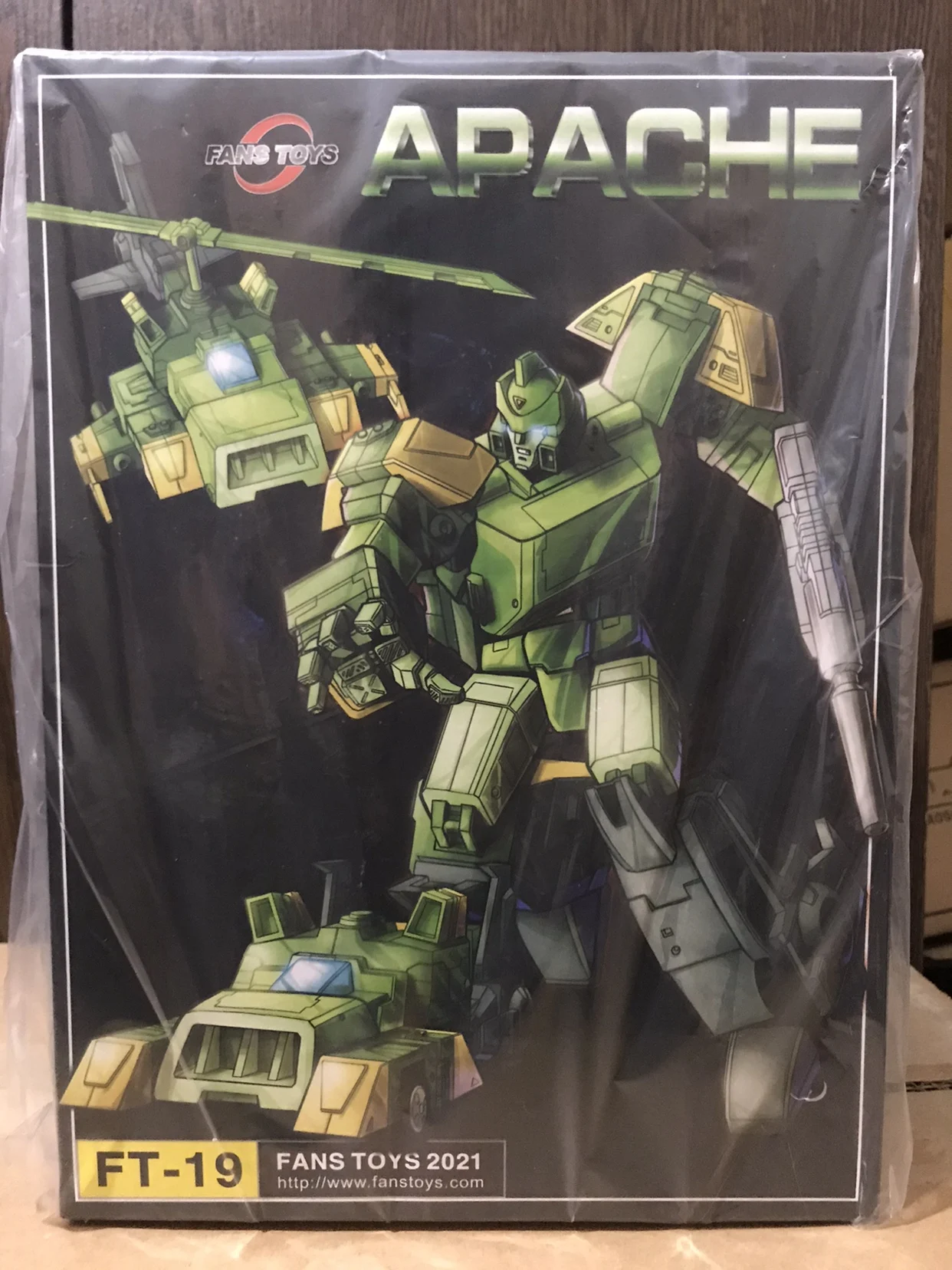 

Third party deformation toy FansToys FT-19 Spring Three Transformation Warrior