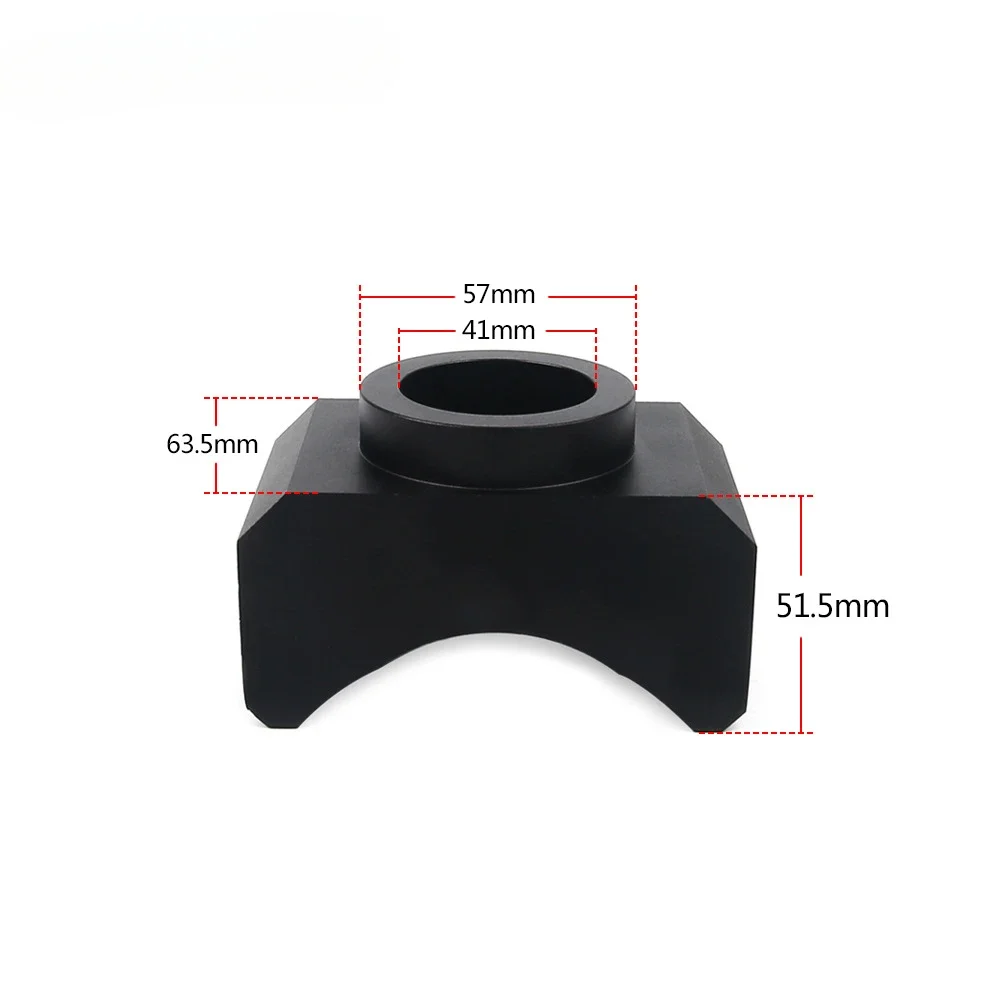 Sillín de elevación de aluminio con eje de suelo Jack