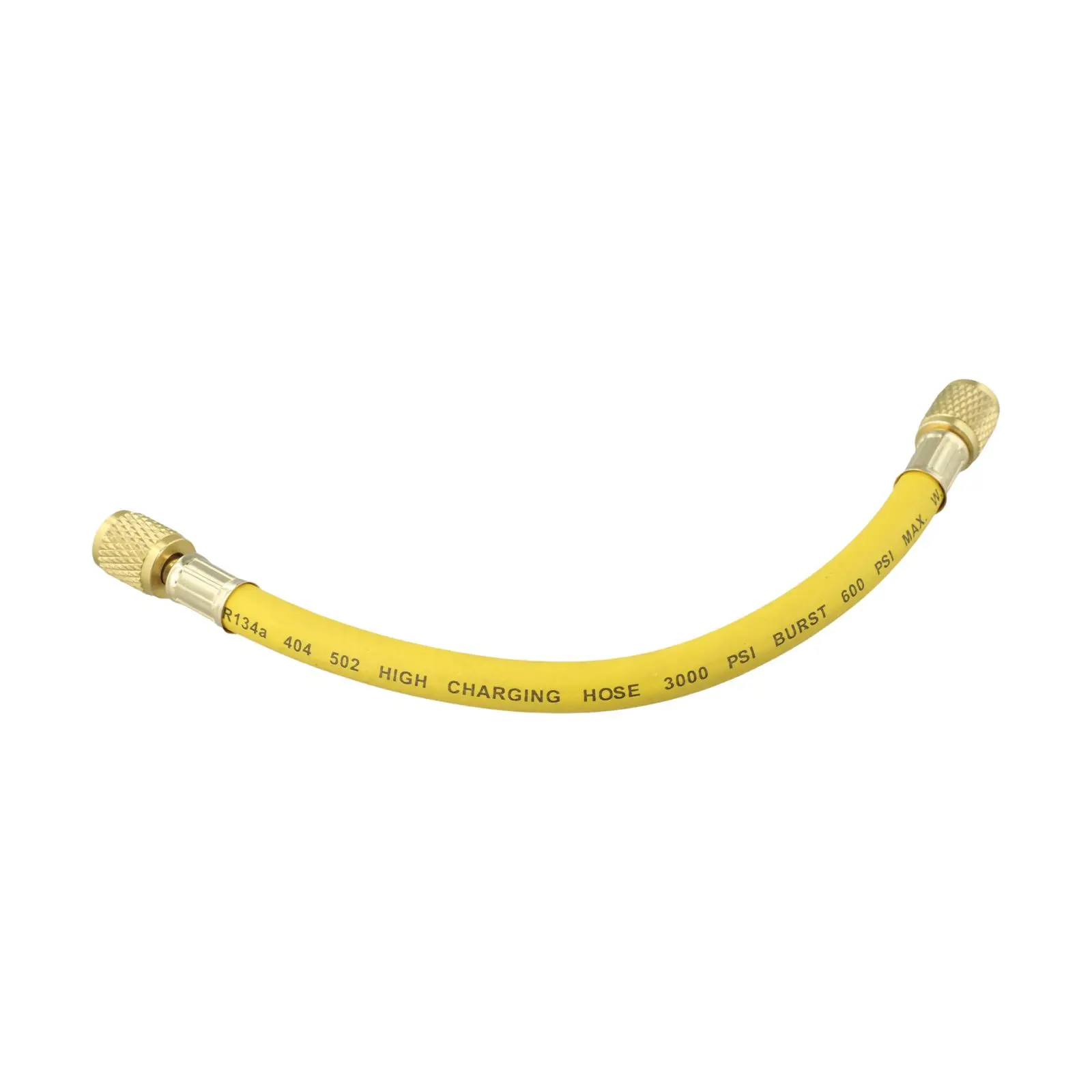 1pc 25cm R134A  Charge Hose H25B1414FF 1 / 4SAE High Voltage Pipe 600PSI Working Pressure Refrigerant Measuring Hose Pipe