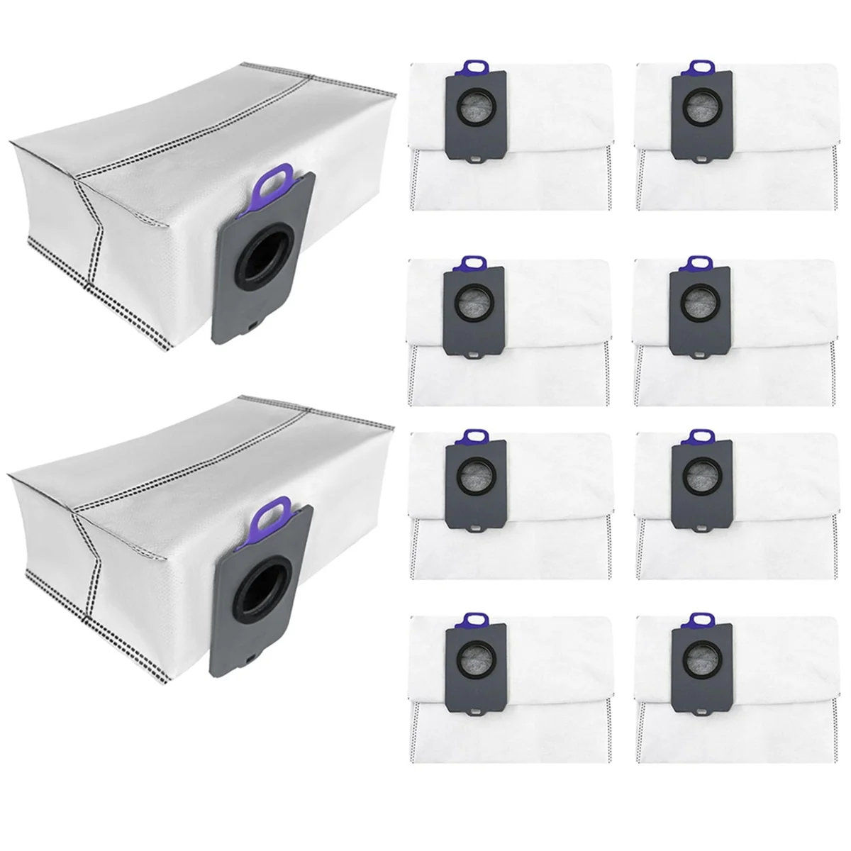 

10 Pack Vacuum Bags Compatible for Narwal Freo Z Ultra,Specialized Replacement Dust Bag for Narwal Freo Z Ultra