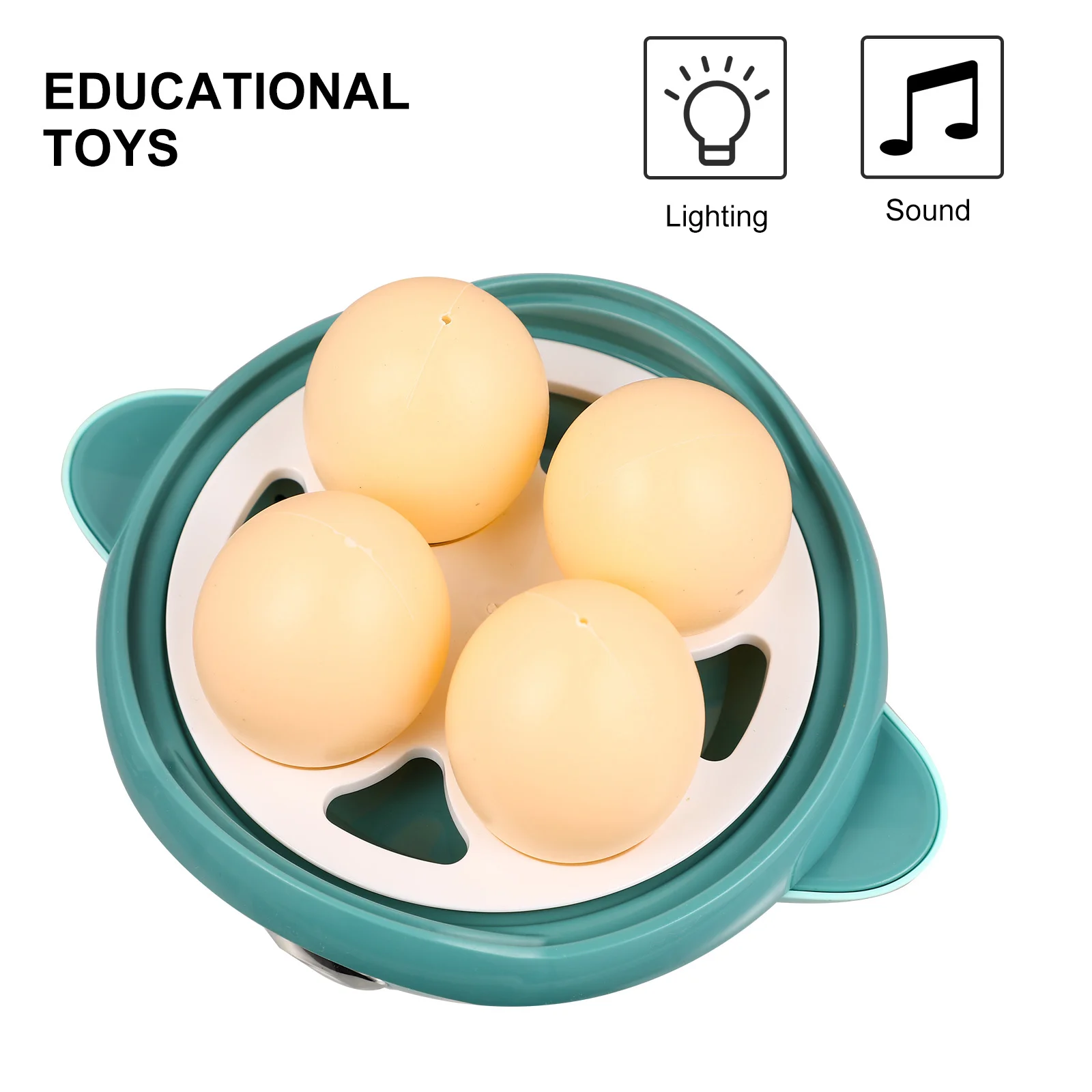 

Mini Egg Steamer For Kids Pretend Play Educational Simulation Appliances Decor With Lights Sound Effects Small House