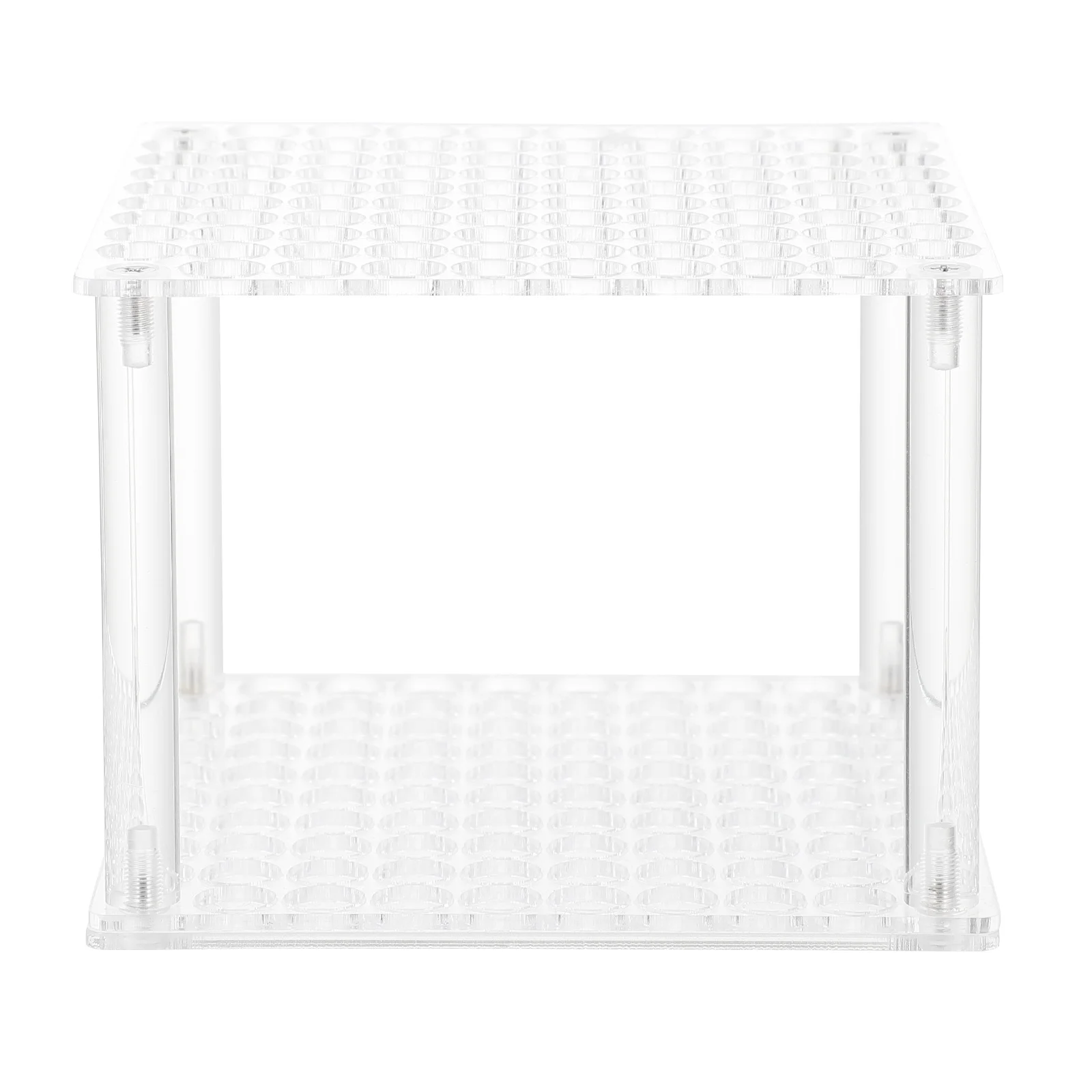 

Acrylic Pen Rack Pencil Display Stand Ballpoint Holder Clear Material Storage Shelf Desktop ganizer Multipurpose