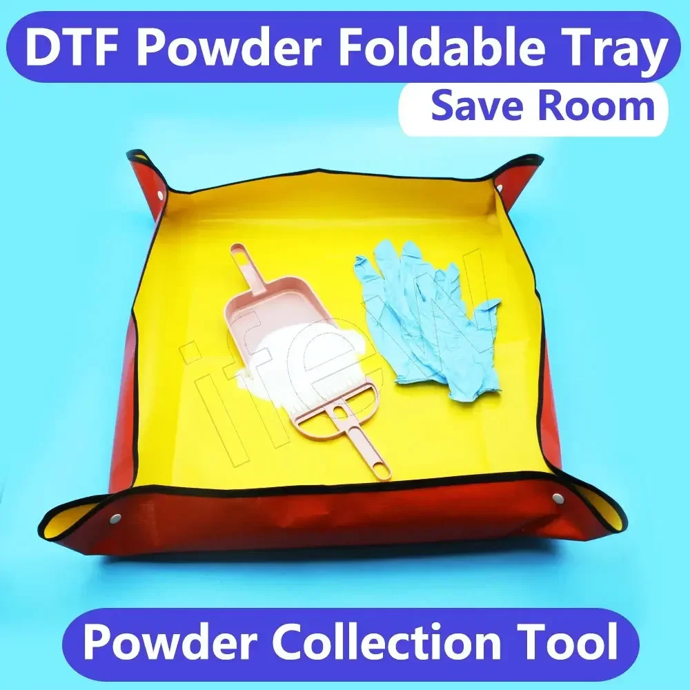 A3+ A3 A4 DTF Powder Tray Collection Tool Set Hot Melt Powder Foldable Tray For Epson DTF Powder Container Tools Shaker Part Kit