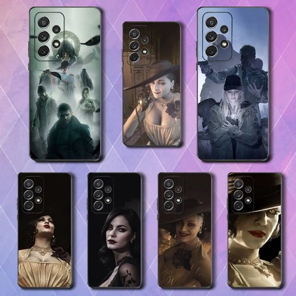 

R-Resident Game E-Evil-8 Phone Case For Samsung S25,S24,S23,S22,S21,S20,S10,Ultra,Plus,Lite,FE,Soft Silicone Black Cover