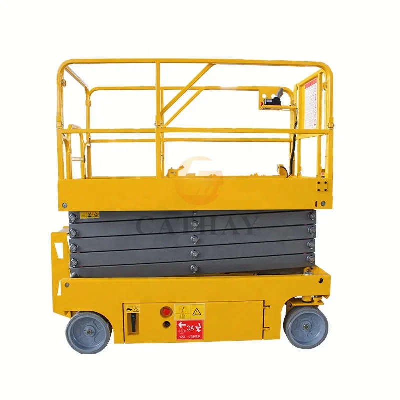 Machine de levage hydraulique pour homme, ciseaux de levage (mobile)