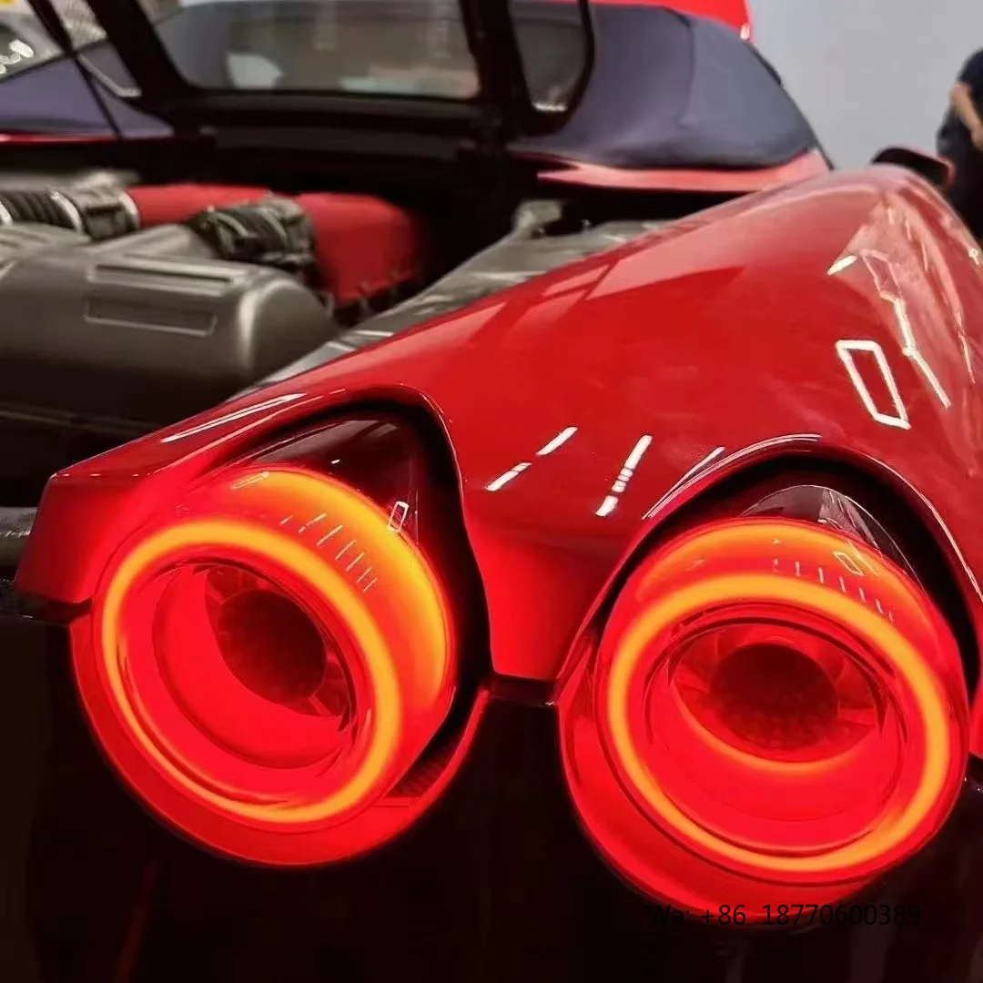 High Quality Automotive Lighting Systems LED Rear Lights for Ferrari F430 2005-2009 Taillight Upgrade Kit