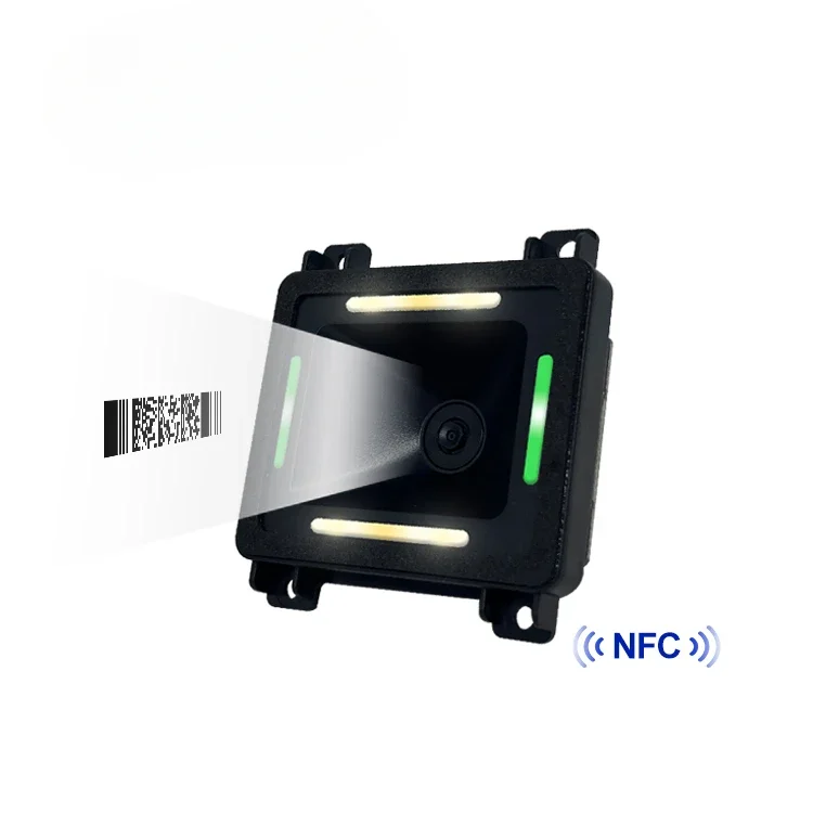 for High Speed Embedded NFC 1D 2D barcode reader 13.56Mhz Barcode Scanner Module For Turntile Access Control