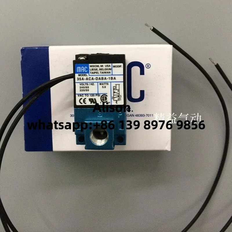Válvula Solenoide Mac Ddba 12v 5.4w