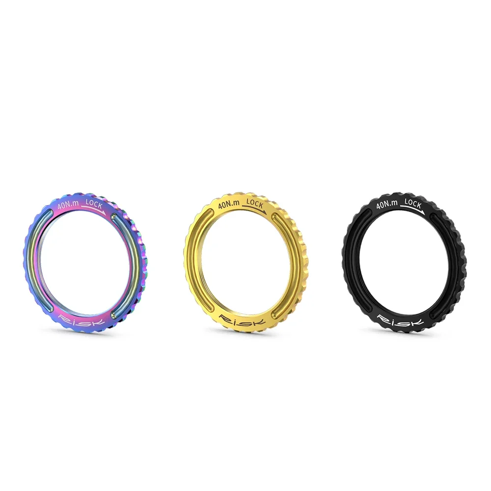 RISK Bike Titanium Alloy  Disc Brake CP Center Lock Cover Lock Ring Cap for Campagnolo CP