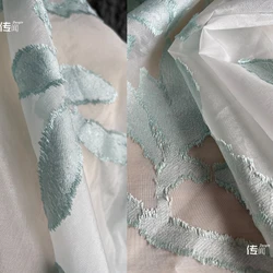 Embroidered Jacquard Fabric Chinese Style Dress Clothing Designer Fabric Cloth Diy Sewing Material By The Meters