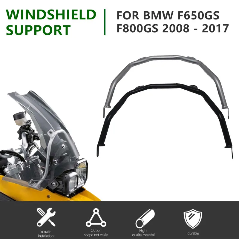 Motorcycle accessories for BMW F650GS F800GS 2008-2017, F650 F800 GS f650gs f800gs 08-17 modified windshield bracket