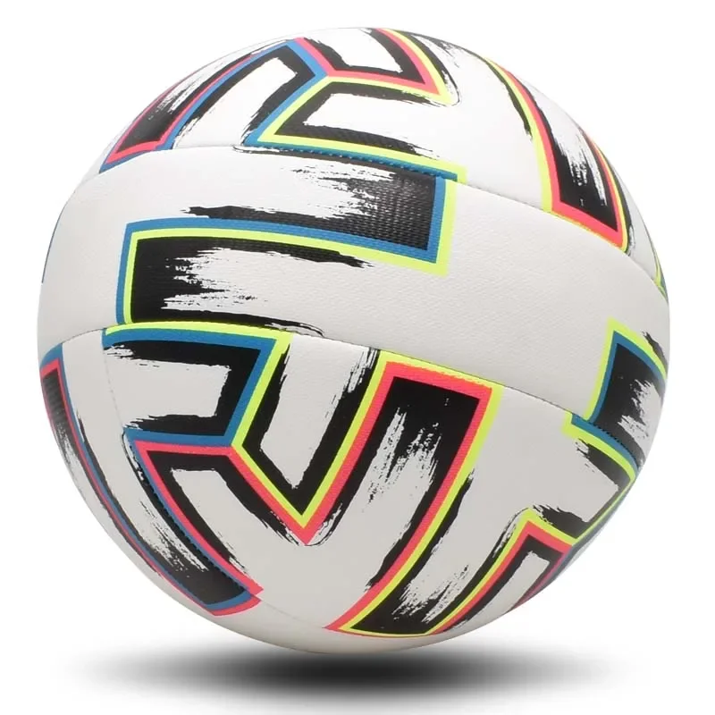 

Soccer Balls Standard Size 5 Machine-Stitched Ball PU Material High Quality Sports League Match Football Training Balls futbol