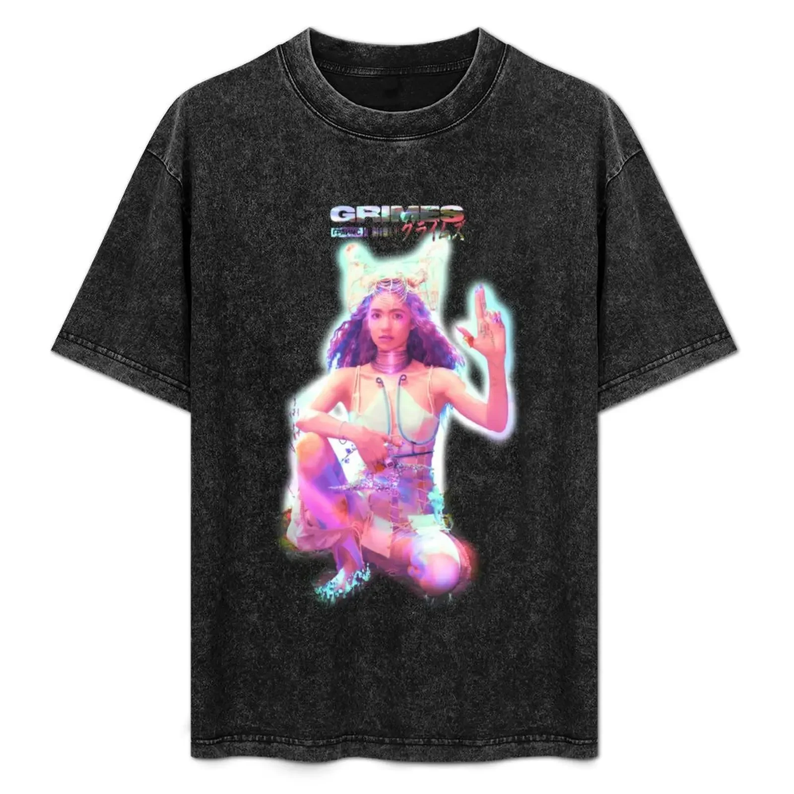 

grimes T-Shirt Heavy Duty Casual Work Tee