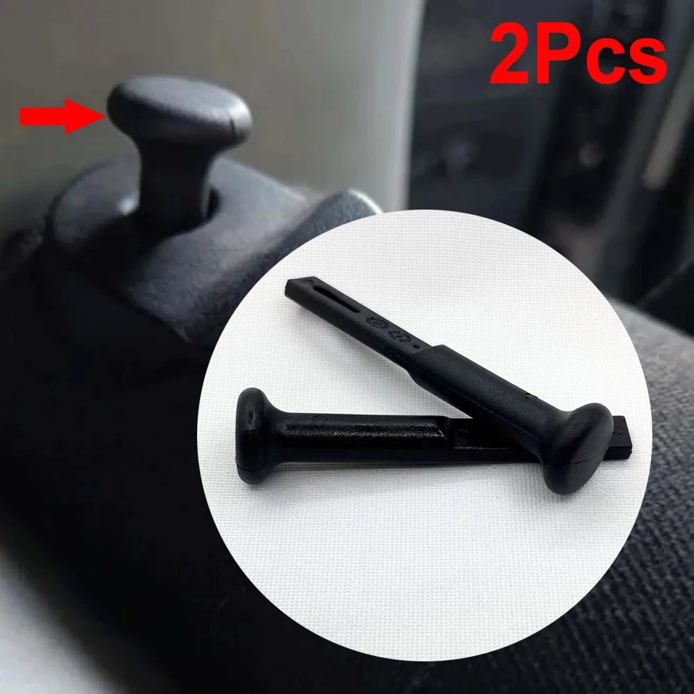 2X Suporte para Botão de Controle da Dobradiça do Banco Traseiro 9628671877 para Peugeot 206 207 206rc 206gti Citroen C2