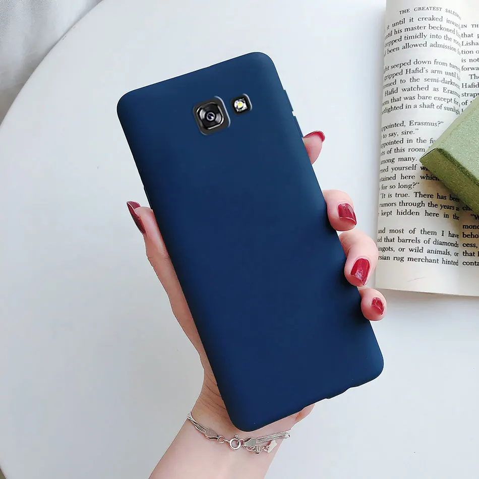 Candy Farbe Silikon Telefon Fall Für Samsung galaxy J3 J5 J7 2017 J4 J6 Plus J8 A5 A6 A7 A8 a9 2018 J2 J5 J7 Prime Weiche Zurück Fall – Detail 3