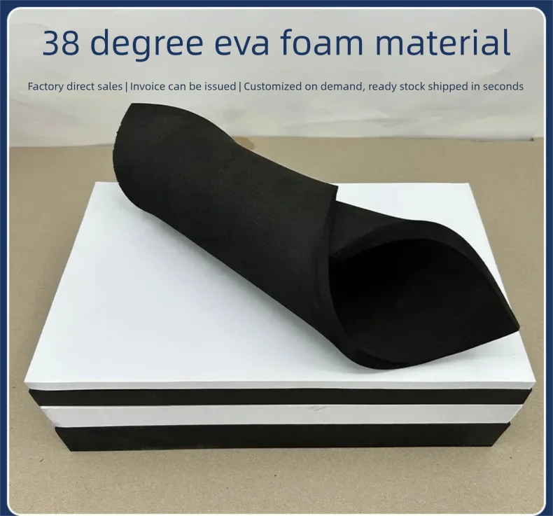 Various Hardness EVA Foam Sheet Soft Hard EVA Rubber Board Shock Absorption Noise Reduction Foam DIY Model Making Material