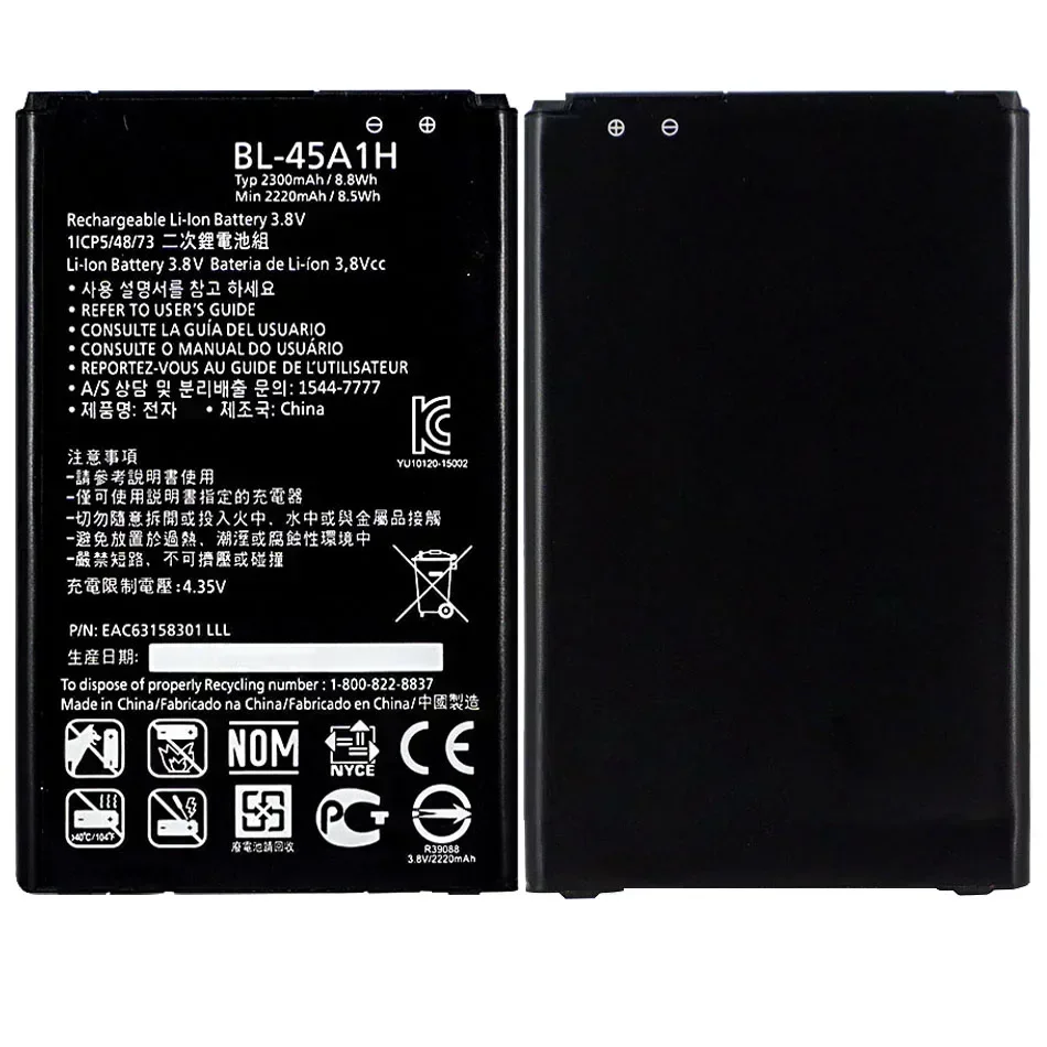 BL-45A1H BL-46G1F batería para LG K10 LTE K425 K428 MS428 K430DSF F670L F670K F670S F670 Q10 K420N K10 2017 versión K20 Plus