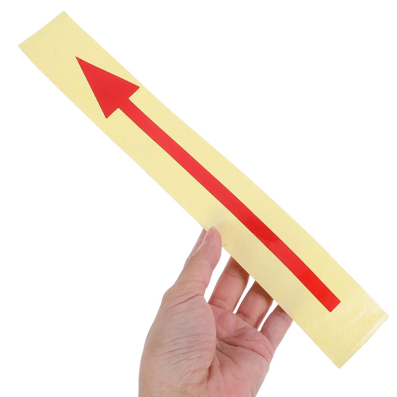 

5Pcs Reflective Mailbox Arrow Decals Strong Adhesive Waterproof Decals for Road Instruction Signage Guidance