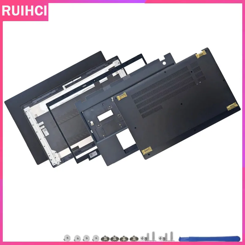 For Lenovo Thinkpad L15 Gen3 L15 Gen4 Laptop LCD Back Top Cover Front Bezel Keyboard Upper Lower Bottom Case RJ45 Port