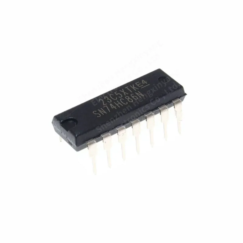 10PCS in-line SN74HC86N package DIP-14 2 Input four-XOR gate logic chip