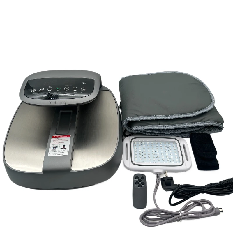 

English version Terahertz foot spa Terahertz Thermal foot meridian massager health care red and blue light promote skin repair