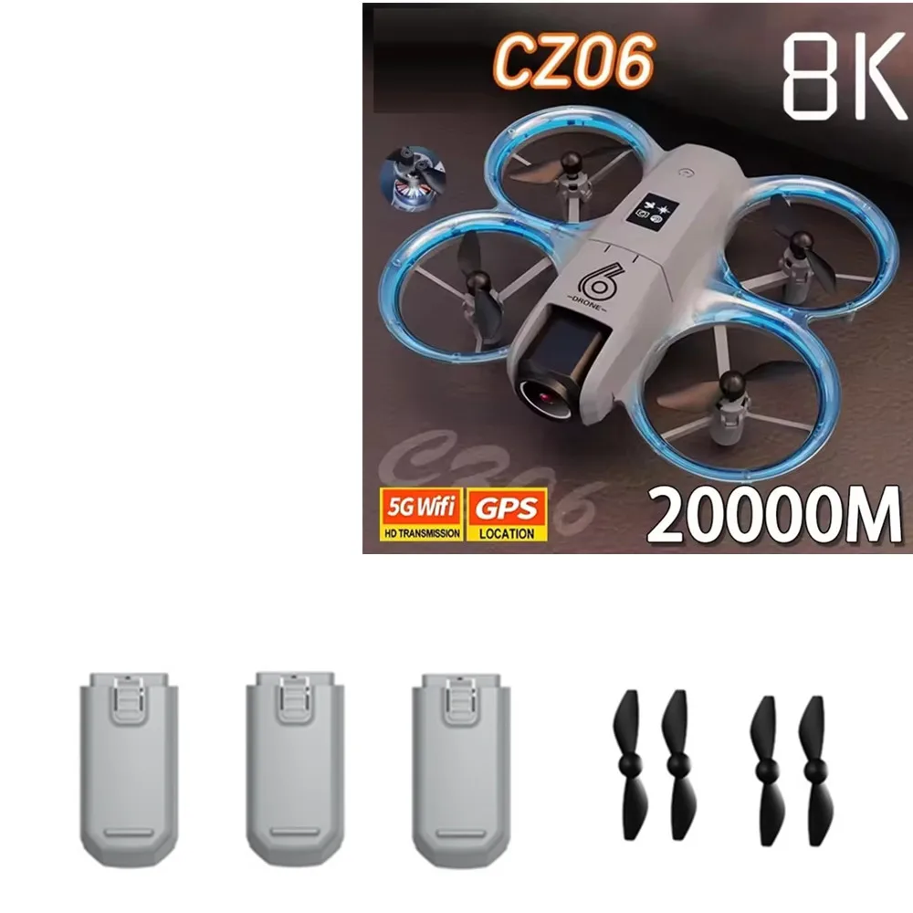 

CZ06 Батарея для мини-дрона 3,7 В 680 мАч CZ06 Лопасть пропеллера для дрона CZ06 Запасные части для дрона CZ06 Аксессуары для дронов