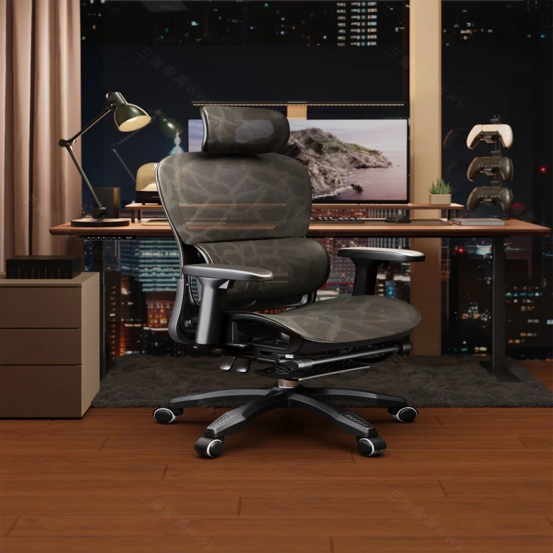 

Premium Ergonomic Office Chair Comfy Gaming Computer High Back Adjustable Mobile Designer Silla Ergonomica Furniture Luxury