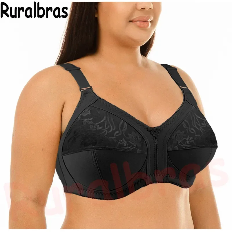 2033 Top push up biustonosze damskie bezszwowe bez fiszbin seksowna koronkowa bielizna pełne pokrycie 50 48 46 44 42 40 38 36 miseczka C D E F G bh