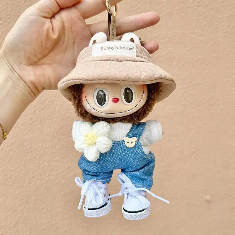 Doll Clothes Hoodies Doll Clothes Color Match Hoodies Dolls Accessories Cute Little Clothes for Labubu (no doll)