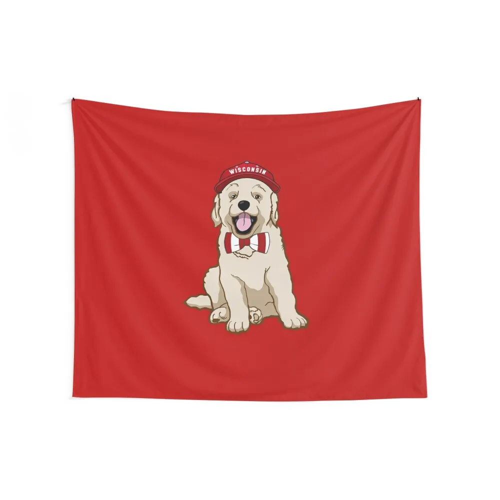 

Wisconsin Pup Tapestry Bedroom Decor Decorations For Your Bedroom Tapestry