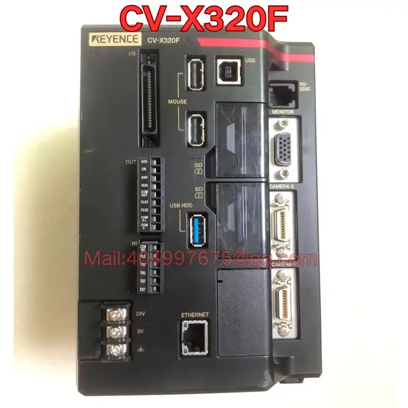 Second-hand CV-X320F vision controller function test is normal