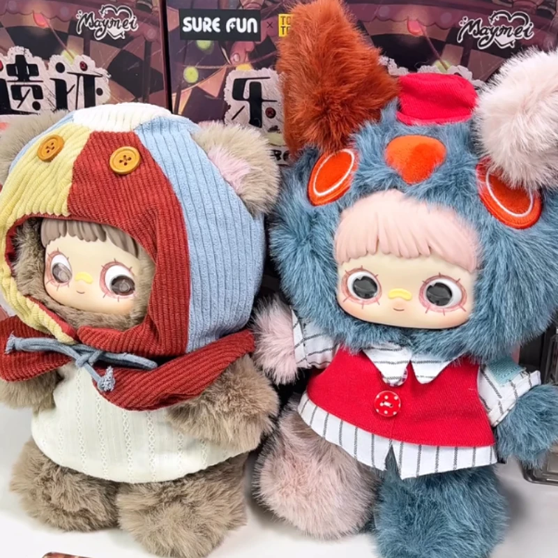 

MayMei Amusement Park Ruins Blind Box 400% Large Vinyl Face Figurine Surprise Mystery Box Cute Anime Doll Decorative Item Gift
