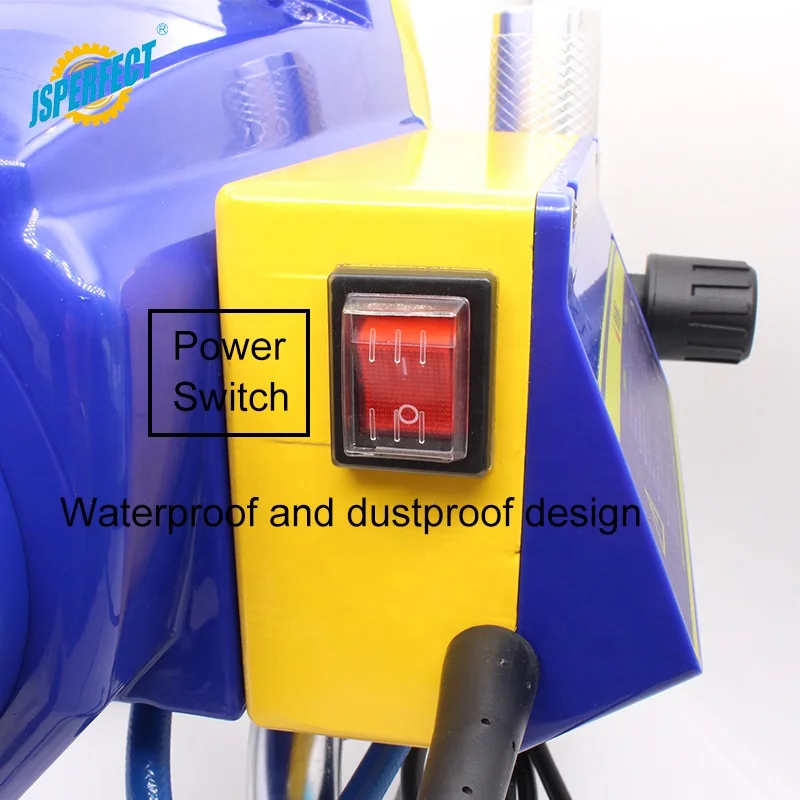 

HotElectric Paint Airless Handheld Paint Sprayer for Emulsion Latex Oily