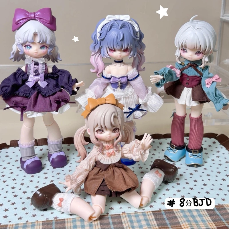 

Misya Museum Of The Weird Series Blind Box Kawaii Trendy Anime Figure Mystery Joint Moveable 1/8 Bjd Doll Surprise Ornament Gift