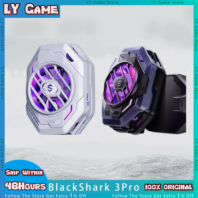 

Вентилятор охлаждения для сотового телефона Black Shark Funcooler 3 Pro, 2,63-3,46 дюйма